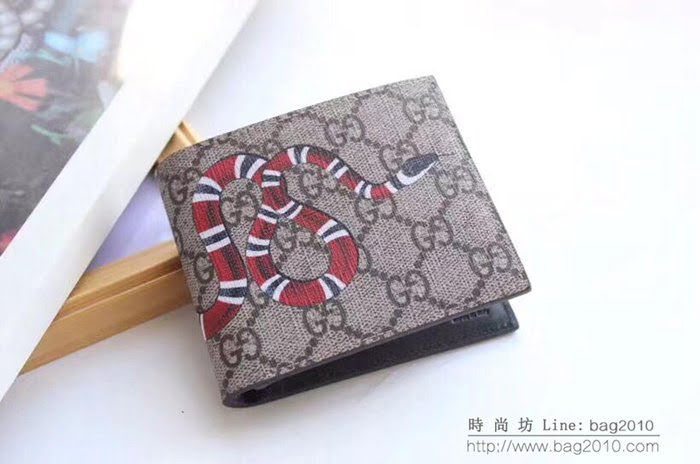 GUCCI古馳 錢包 實物拍攝 原廠材料 男士短錢夾 451268   ydgq3243